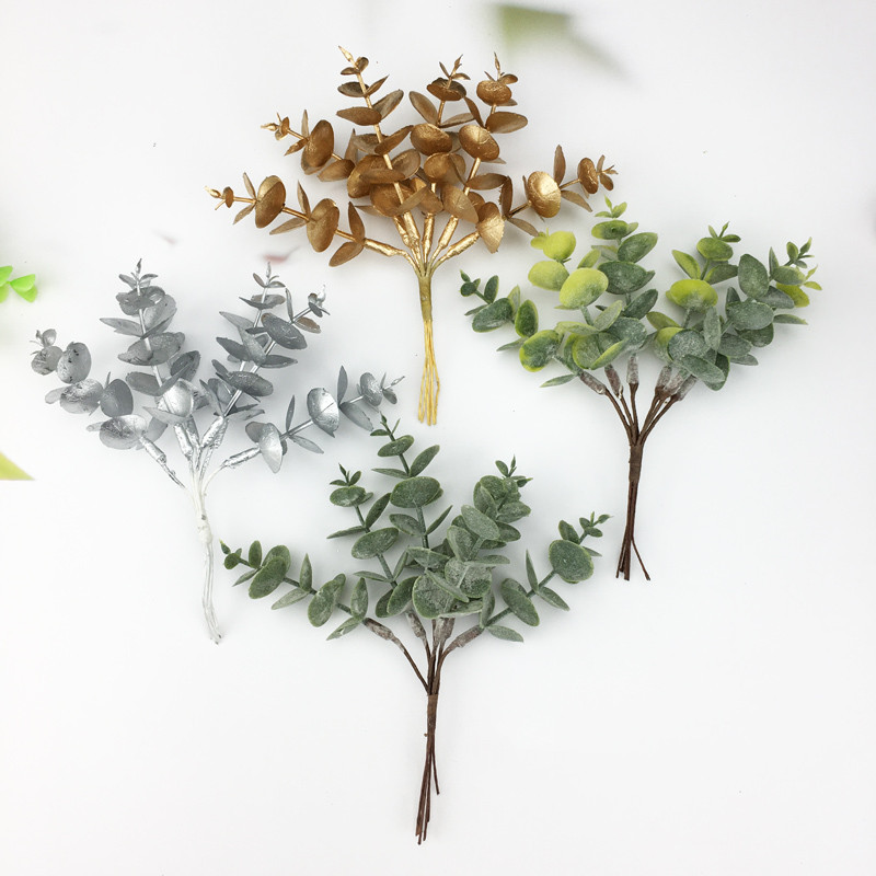 ต้นไม้ประดิษฐ์จากพลาสติก ลายใบ - Eucalyptus Preserved บทวิจารณ์และราคา